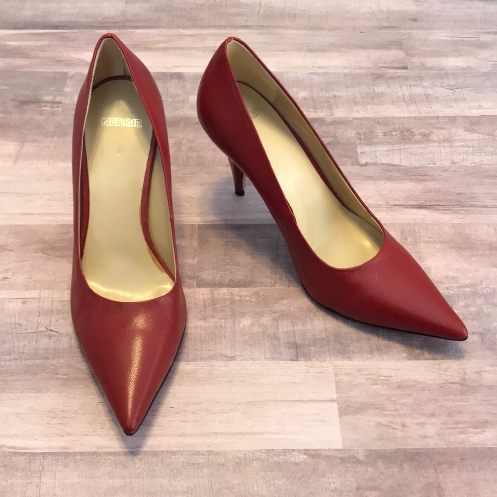 Energie Brand Dark Red Heels